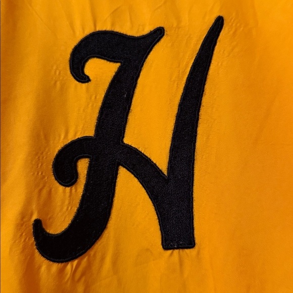 Nike Yellow Raincoat with Black Logo - Picture 4 of 8